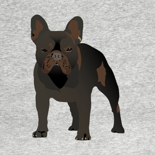 Dark French Bulldog by NorseTech